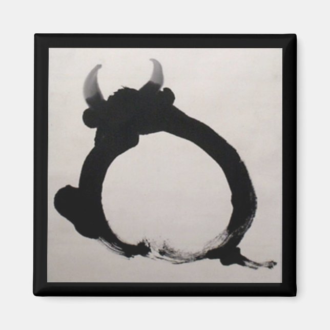 Zen meditation magnet (Front)