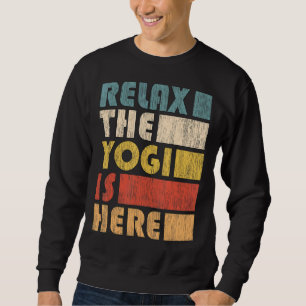 Zen Meditation Yoga Relax The Yogi Omm Sweatshirt