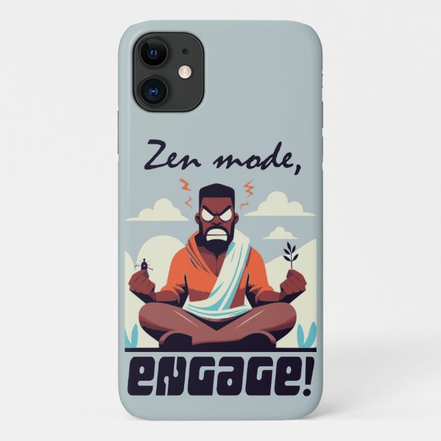 Zen mode, engage! Case-Mate iPhone case (Back)