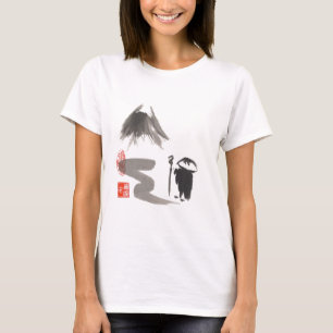 Zen Monk on Journey T-Shirt