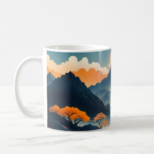 Zen Mountain Sunrise Mug