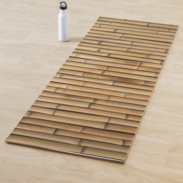 Zen Natural Bamboo Yoga Mat (In Situ)
