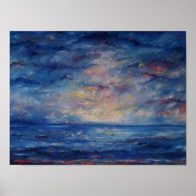 Zen Ocean Poster (Front)