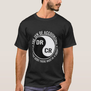 Zen Of Accounting Hoodie Funny Accountant Hooded T-Shirt