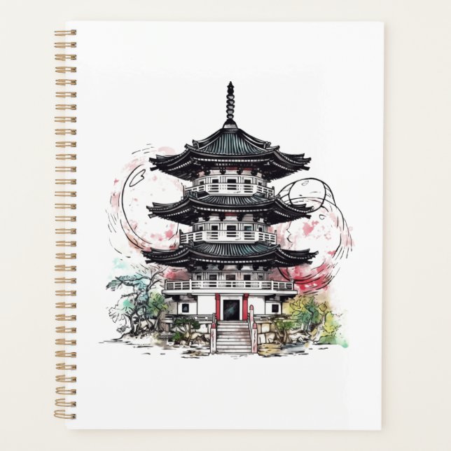 Zen of the Pagoda -  Planner (Front)
