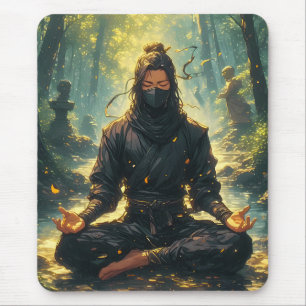 Zen of the Shadow Warrior Mouse Pad