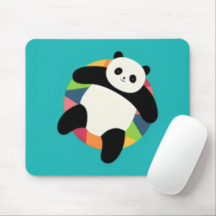 Zen Panda Spin Mouse Pad