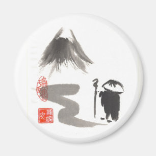 Zen Pilgrim Magnet
