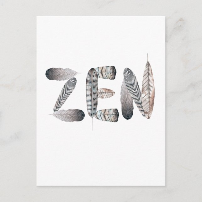 Zen Postcard (Front)