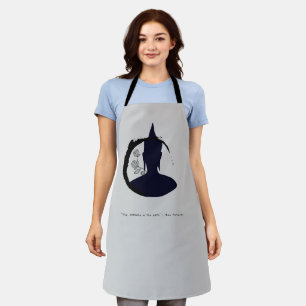 Zen Quote: Wisdom and Meditation Apron
