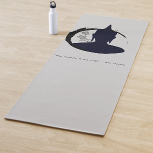 Zen Quote: Wisdom and Meditation Yoga Mat