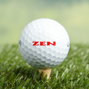 Zen red Callaway Supersoft golf balls 12 pk