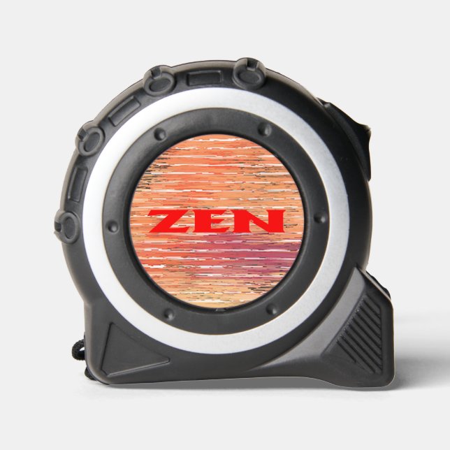 Zen red reeds tape measure 1 (Front)