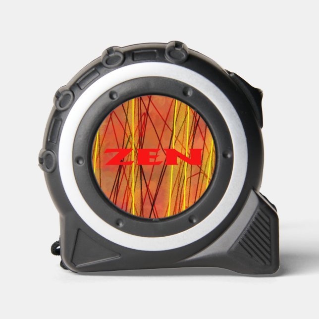 Zen red wire yellow tape measure 1 (Front)