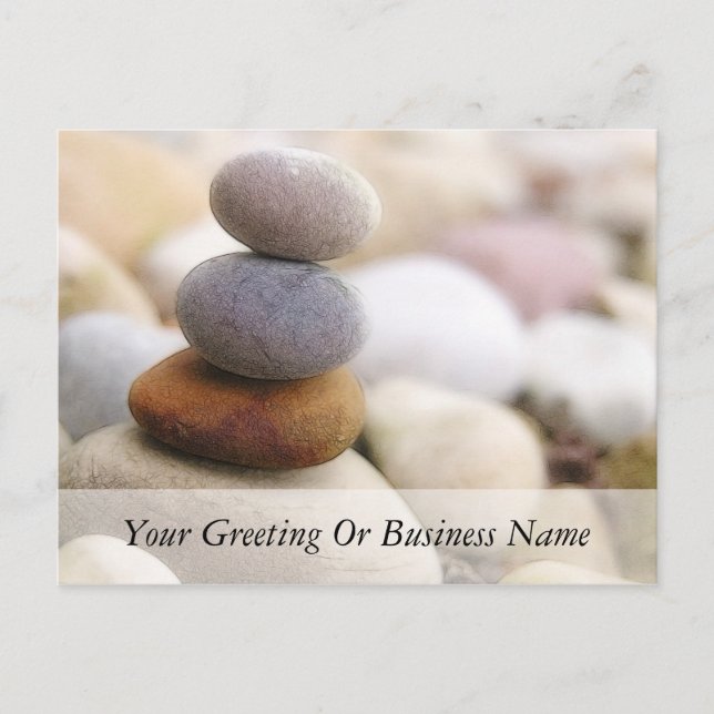 Zen Rock Garden Postcard (Front)