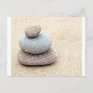 Zen Rocks Postcard