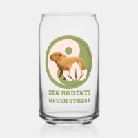 Zen Rodents Never Stress Capybara Humour