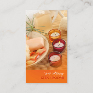 Zen room business cards