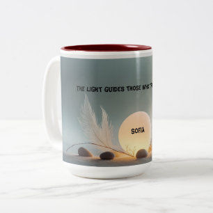 Zen Serenity Minimalist spiritual 15oz Mug