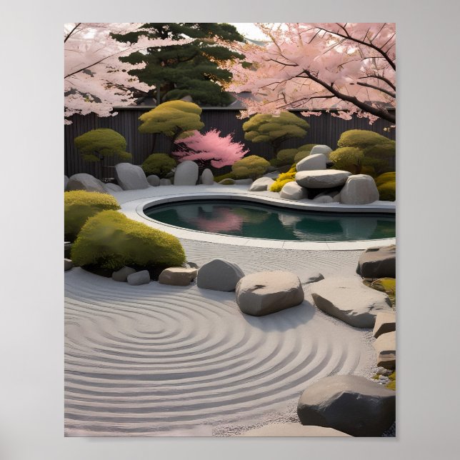 Zen Serenity Poster (Front)