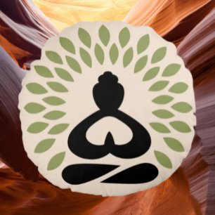 Zen Serenity Round Cushion