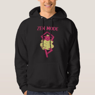 Zen sheep Yoga Animals Workout Calm Hoodie