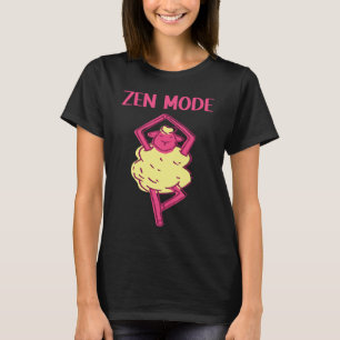 Zen sheep Yoga  Animals Workout Calm T-Shirt