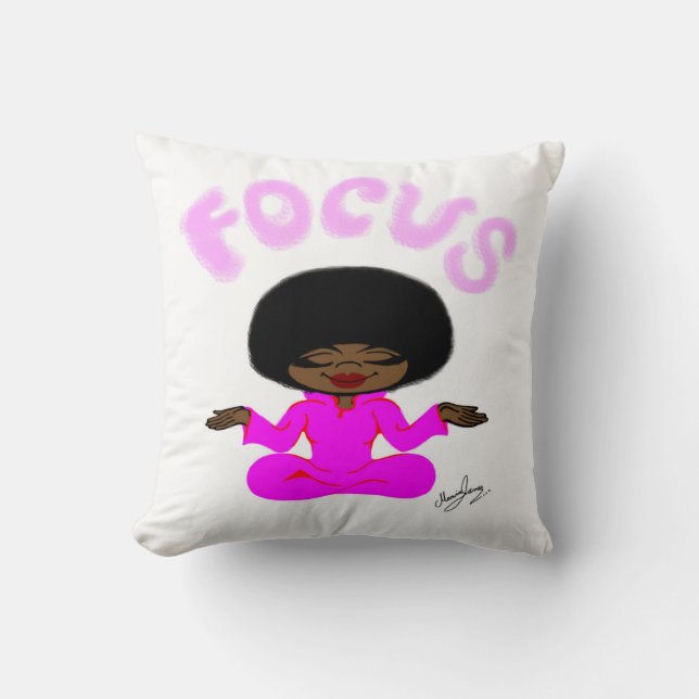 Zen Sista - Focus Cushion (Front)