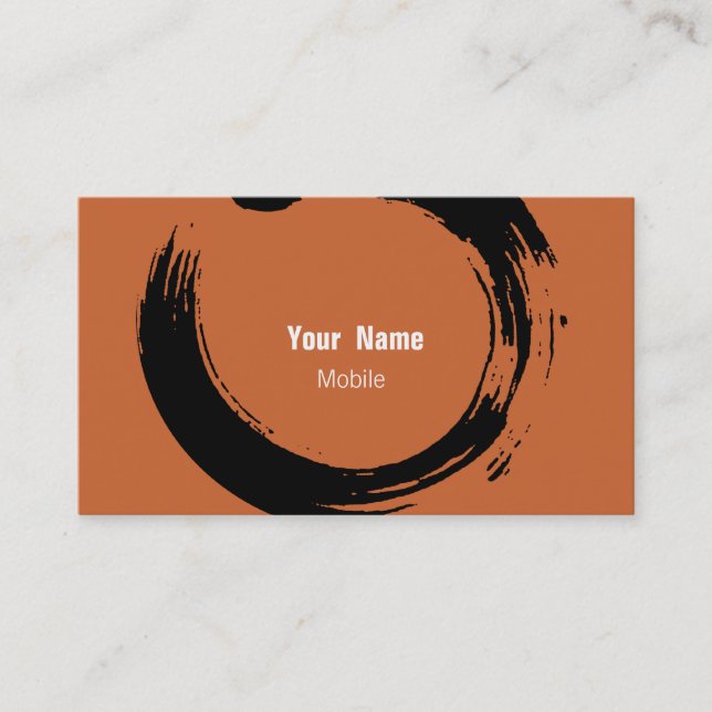 Zen Sketch Business Card (Front)