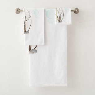 Zen spa bath towels