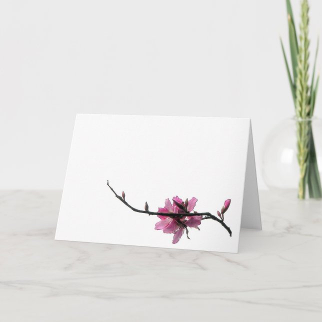 Zen Spring/All-Occassion Oriental Greetings&Gifts Card (Front)