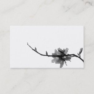 Zen Spring/ Black&White Business Card