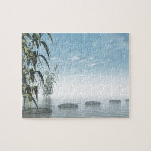 Zen steps to the horizon jigsaw puzzle