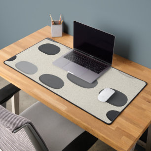 Zen Stone Pathway - Japandi Garden Walk Desk Mat