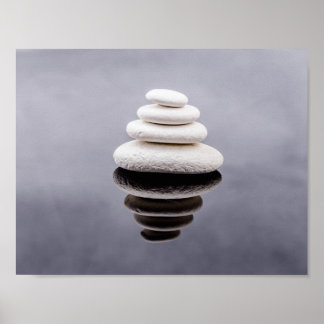 Zen Stones Beautiful Fine Art Poster