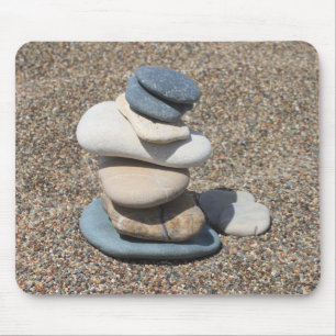 Zen stones mouse pad