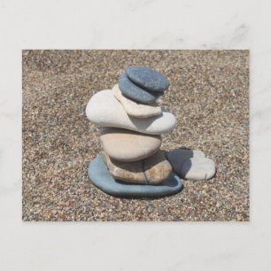 Zen stones postcard
