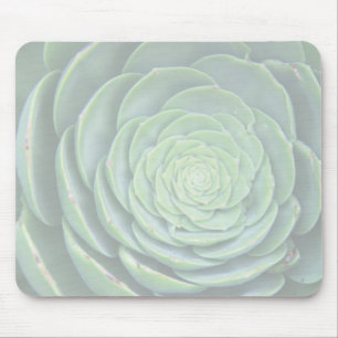 Zen succulent mouse pad
