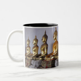 Zen sulks Thai Buddha's Two-Tone Coffee Mug