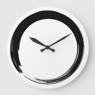 Zen Symbol / Enso Circle Large Clock