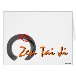Zen Tai Ji Greeding Card
