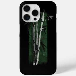 Zen Tranquillity: Elegant Bamboo Grove iPhone 15 Pro Max Case