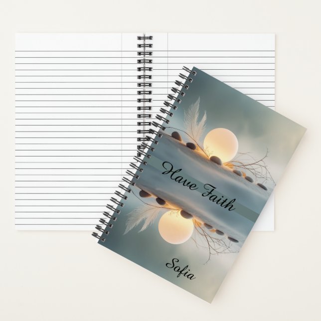 Zen Travel Journal: All-Over Print Portable Notebook (Inside)