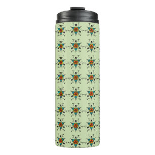 Zen Tribal Totem" Thermal Tumbler