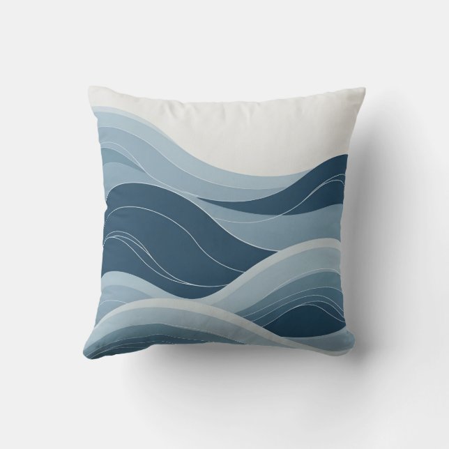 Zen Waves Cushion (Back)