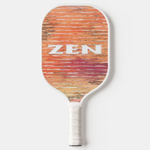 Zen white reeds white pickleball paddle