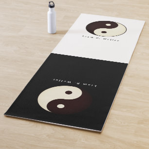 Zen Yin Yang Mindful Exercise Yoga Mat