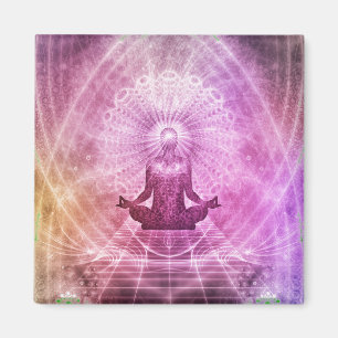 Zen Yoga Meditation Chakra Spiritual Magnet