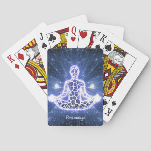 Zen Yoga Meditation Chi Energy Spiritual Playing Cards