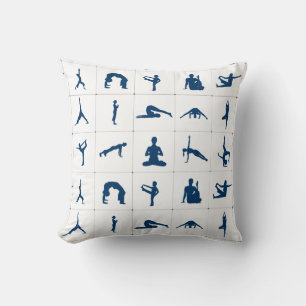 Zen Yoga Meditation Lotus Spiritual Pattern Cushion
